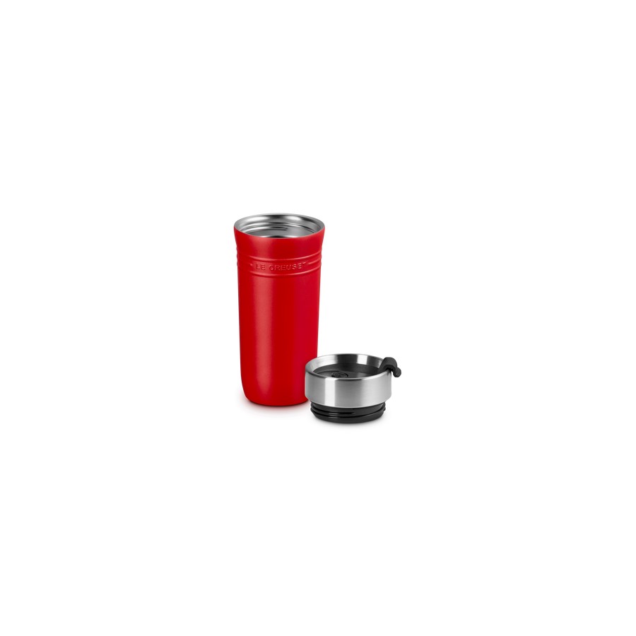 additioanl image for  Le Creuset Travel Mug Cerise 350 ml 