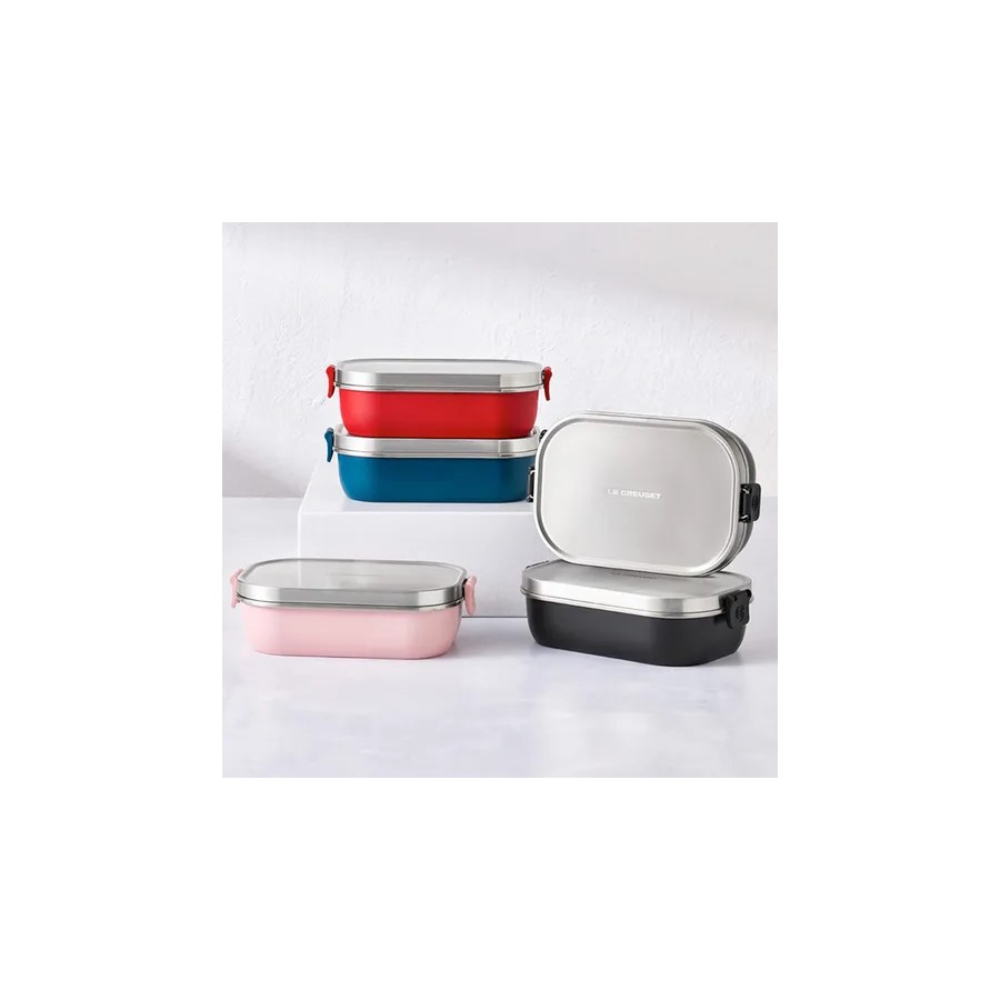 additioanl image for  Le Creuset Lunch Box Matt Black 900 ml 