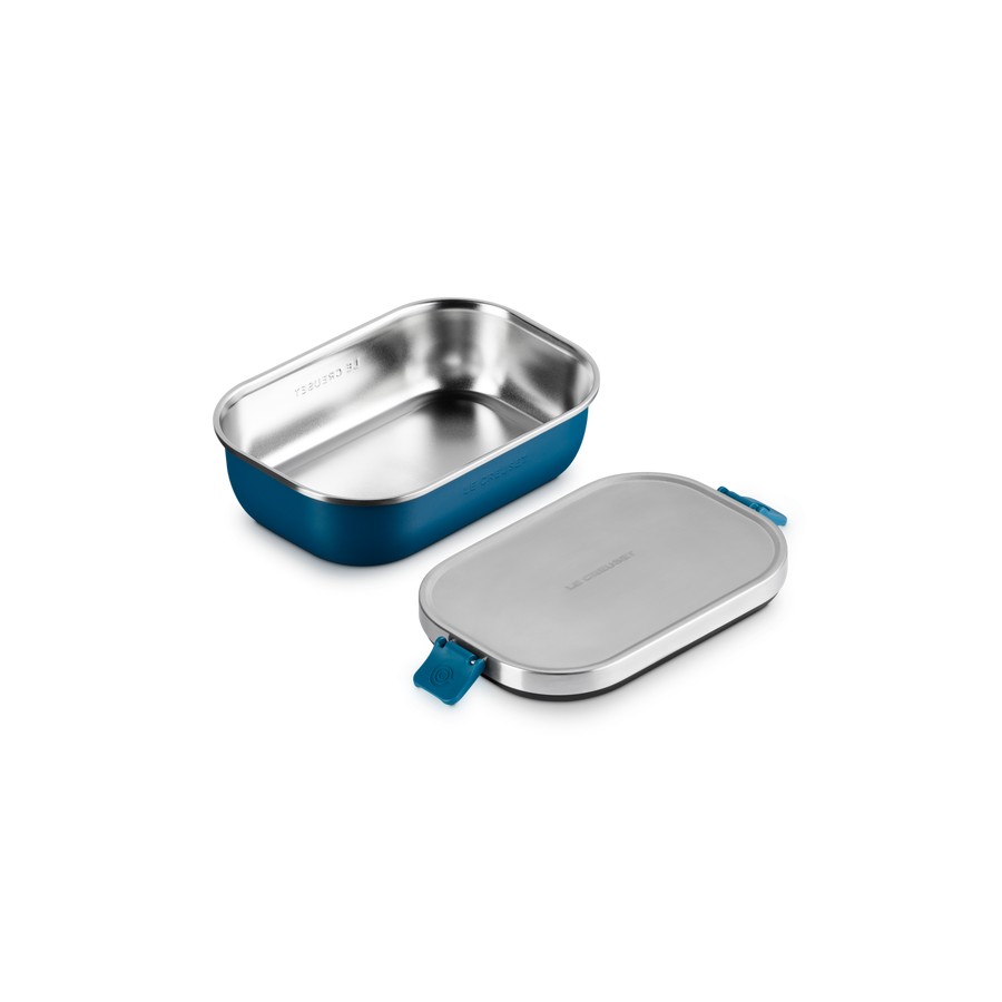 additioanl image for  Le Creuset Lunch Box Deep Teal 900 ml 