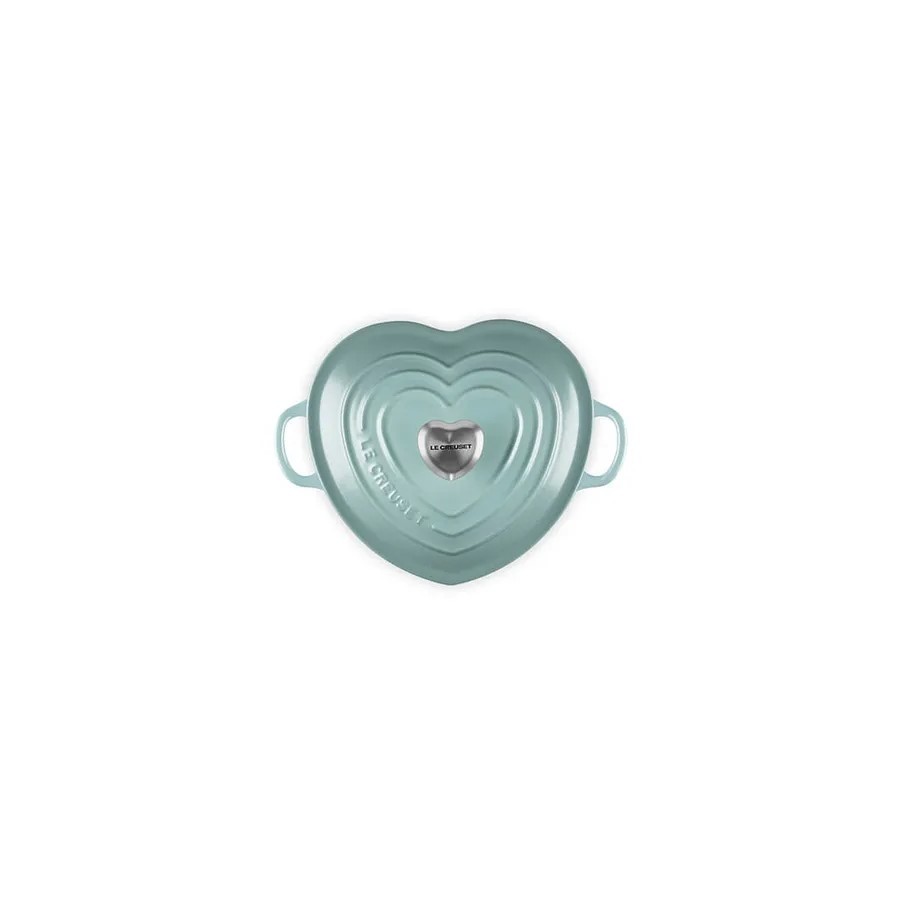 additioanl image for  Le Creuset Heart Casserole Sea Salt 20cm 
