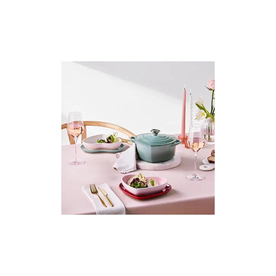 additioanl image for  Le Creuset Heart Casserole Sea Salt 20cm 