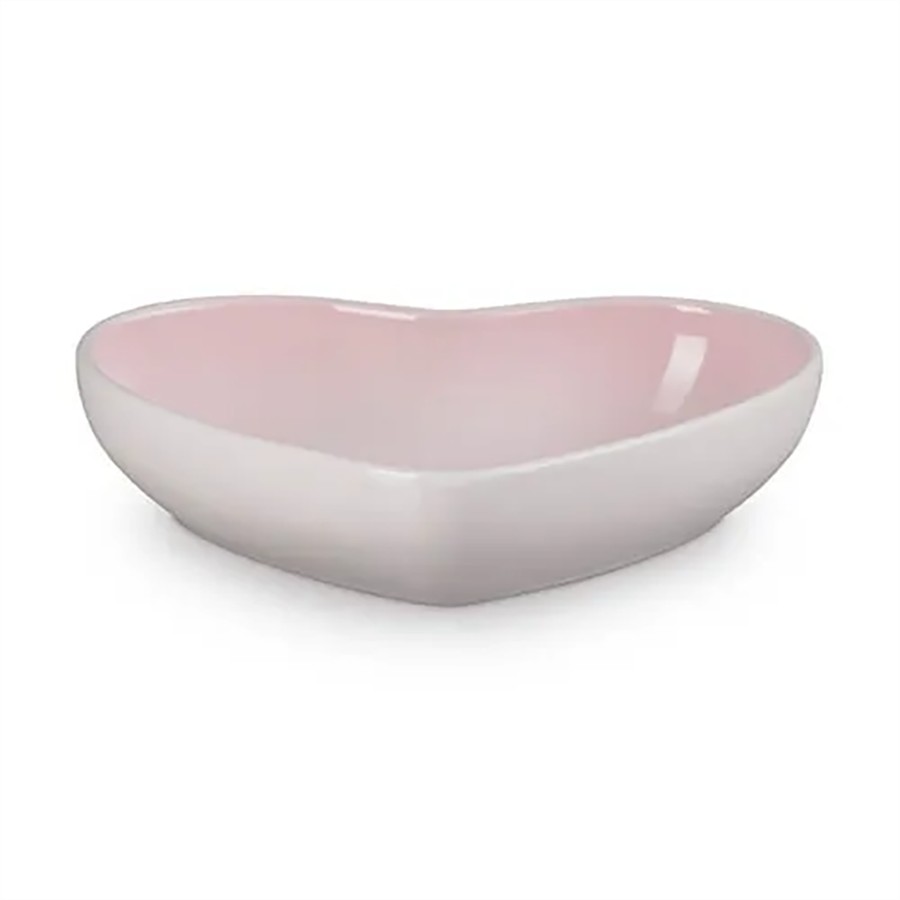 additioanl image for  Le Creuset Heart Bowl Shell Pink 650 ml 