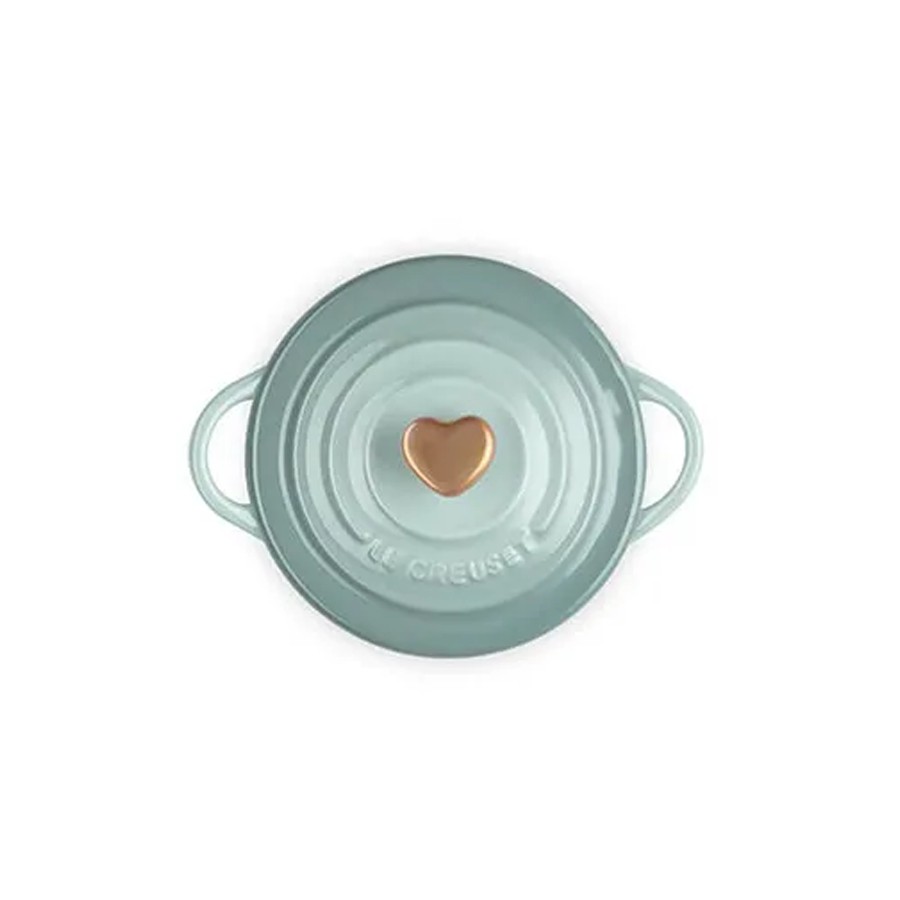 additioanl image for  Le Creuset Cocotte Heart Knob S/Salt10cm 