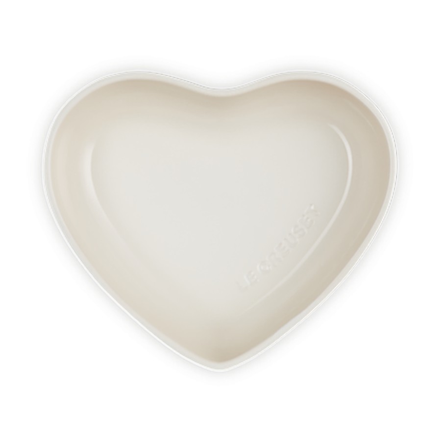additioanl image for  Le Creuset Heart Bowl Meringue 650 ml 