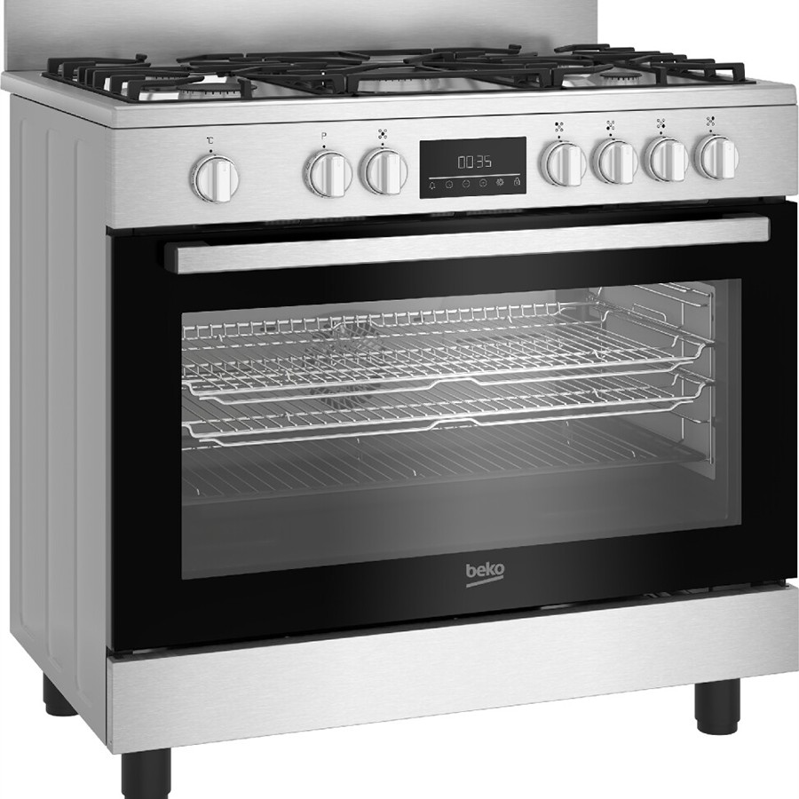 additioanl image for  Beko Cooker Dual Fuel 5 Burners 90 cm 