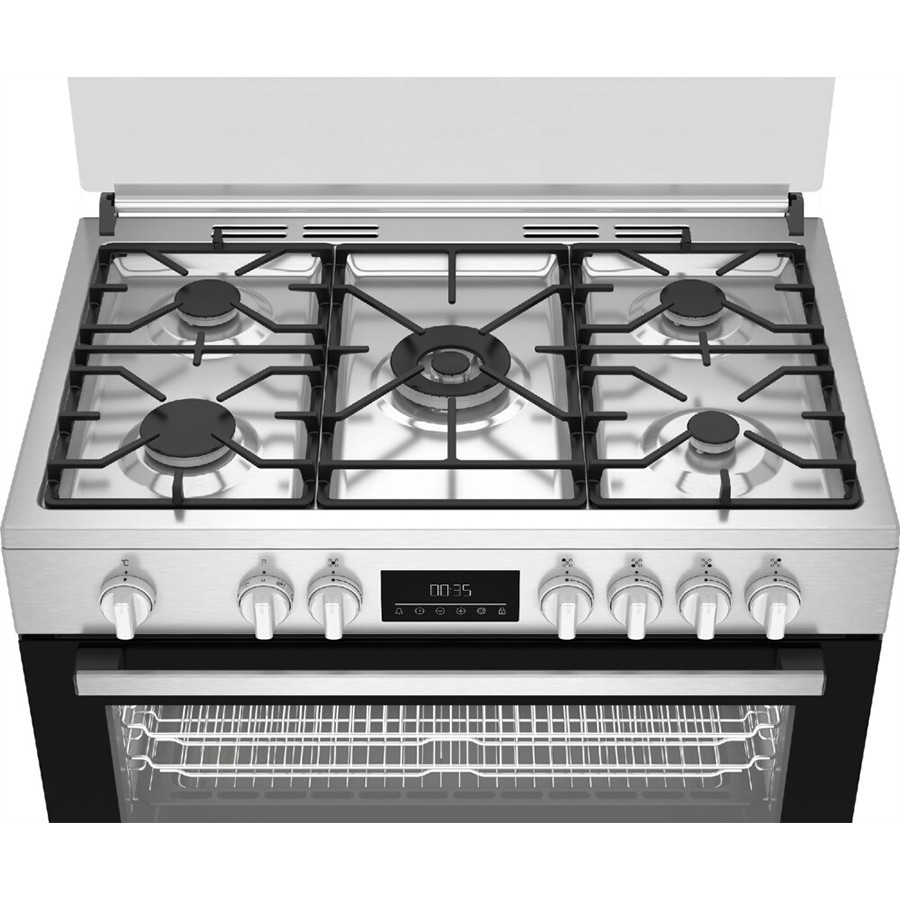 additioanl image for  Beko Cooker Dual Fuel 5 Burners 90 cm 