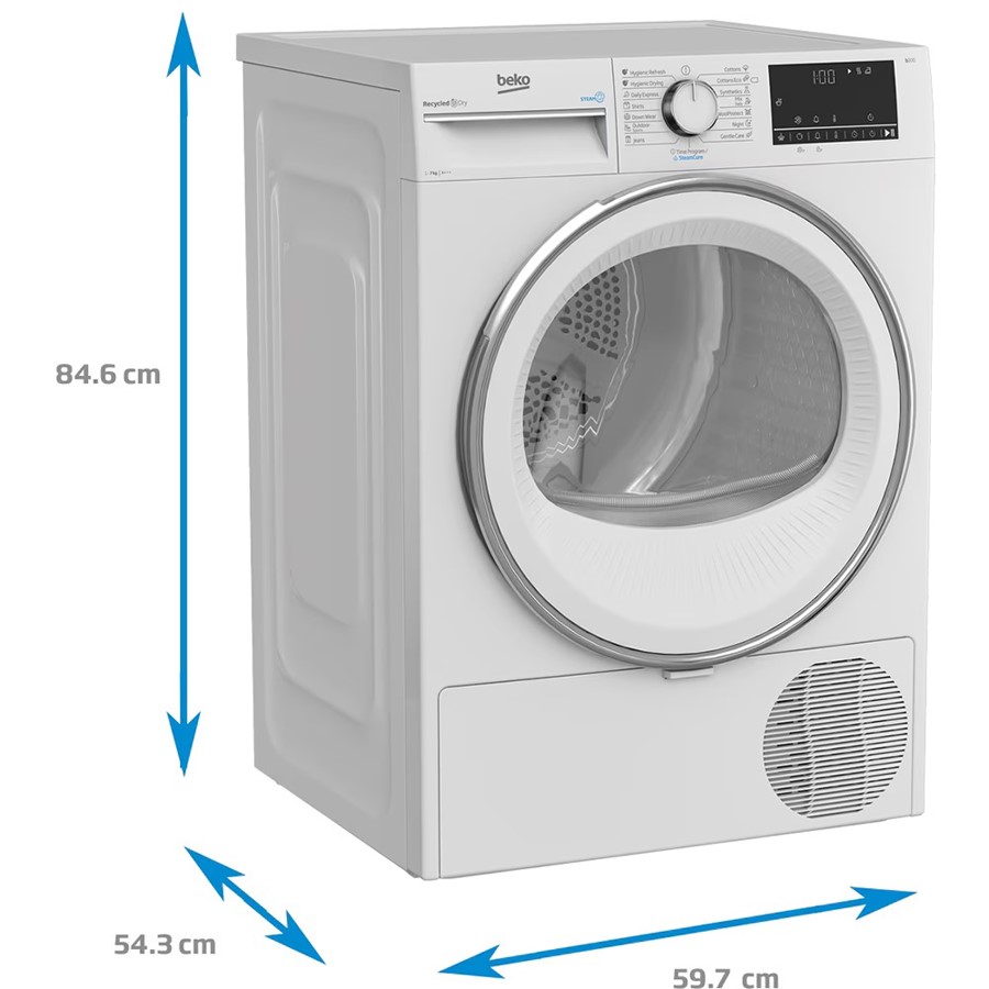 additioanl image for  Beko 7 Kg Tumble Dryer White 