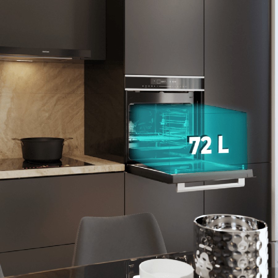 additioanl image for  Cecotec Microwave Hexa Built-In 72 L 