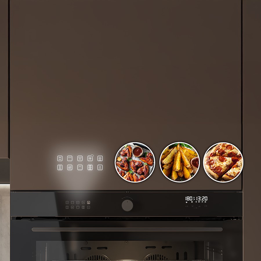 additioanl image for  Cecotec AF319000 Hexa BI Oven Blk 133 L 