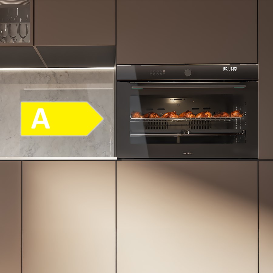 additioanl image for  Cecotec AF319000 Hexa BI Oven Blk 133 L 