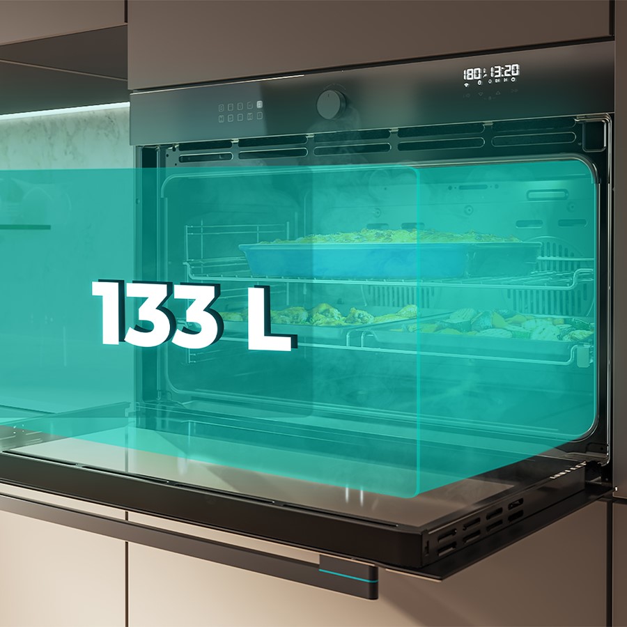 additioanl image for  Cecotec AF319000 Hexa BI Oven Blk 133 L 