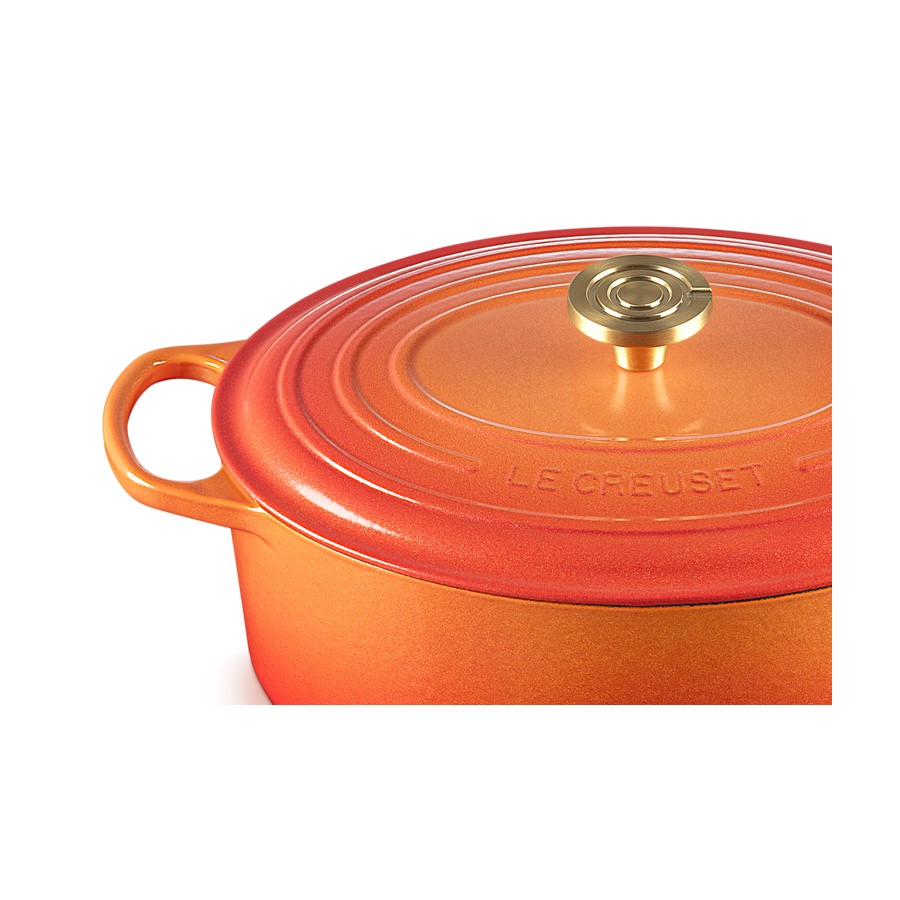additioanl image for  Le Creuset Sign. Oval Cass G/Flame 29 cm 