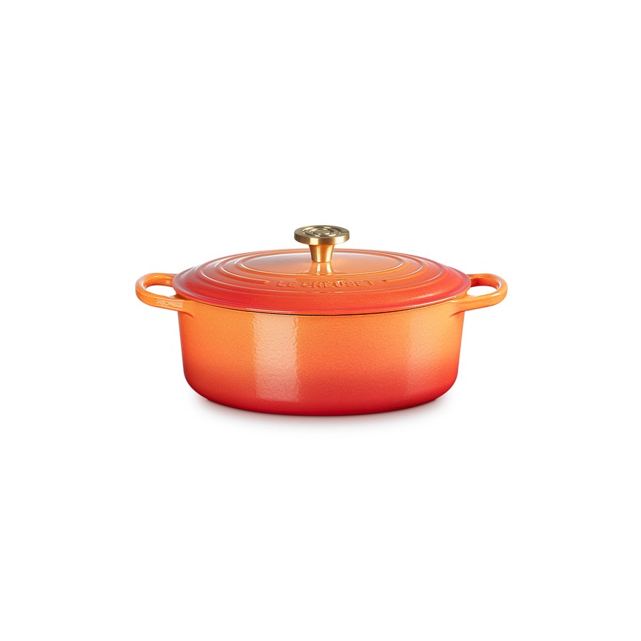 additioanl image for  Le Creuset Sign. Oval Cass G/Flame 29 cm 
