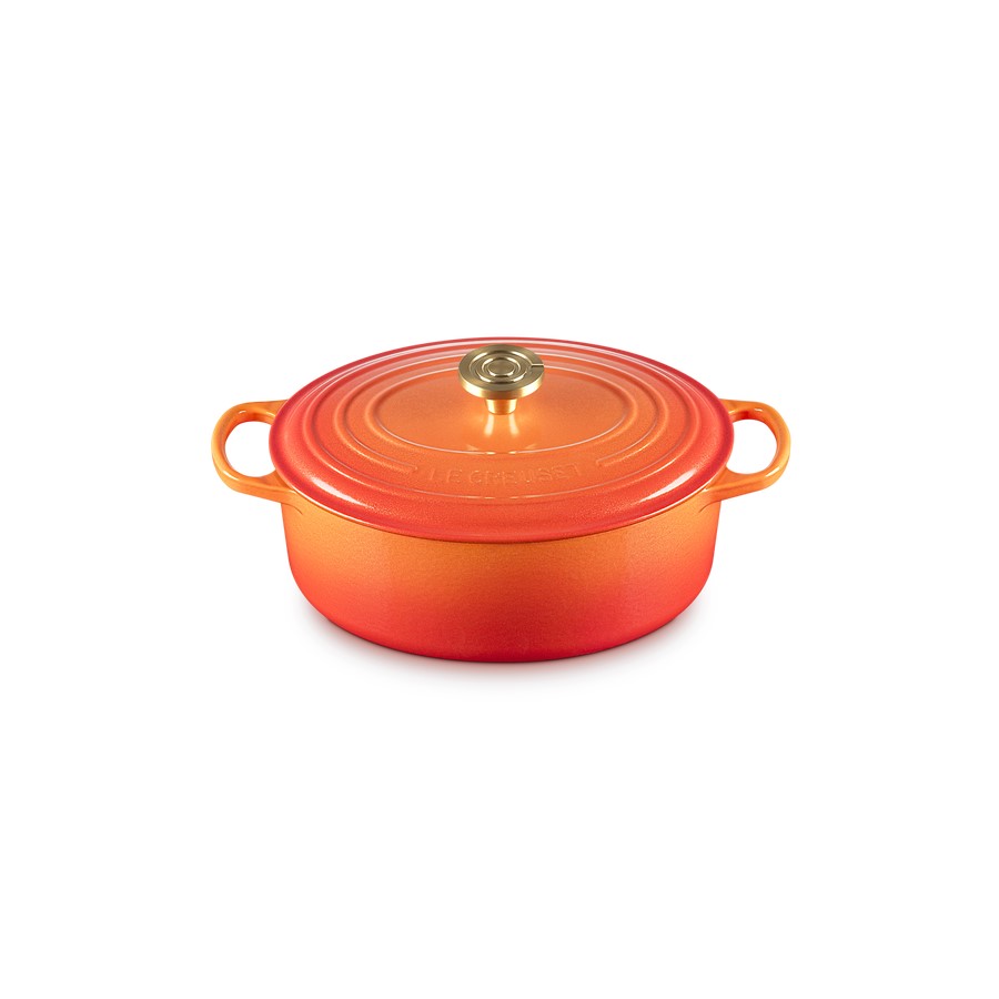 additioanl image for  Le Creuset Sign. Oval Cass G/Flame 29 cm 