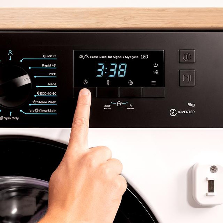 additioanl image for  Cecotec 8kg Washing Machine Built-in 
