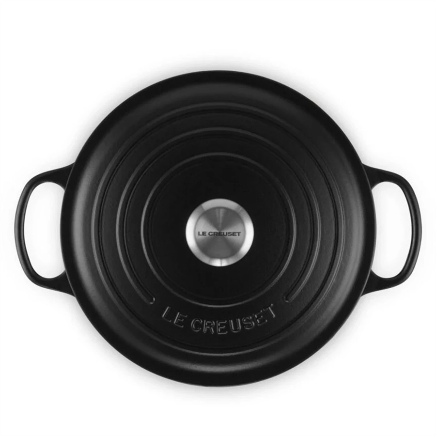 additioanl image for  Le Creuset Classic Oval Cass Mt Blk 33cm 