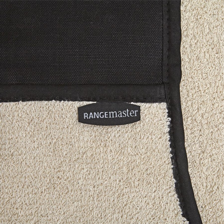 additioanl image for  Rangemaster Double Oven Glove Blk/Cream 