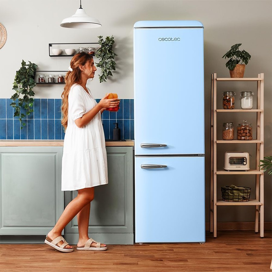 additioanl image for  Cecotec Retro Combi FrCE27idge Blue 300L 