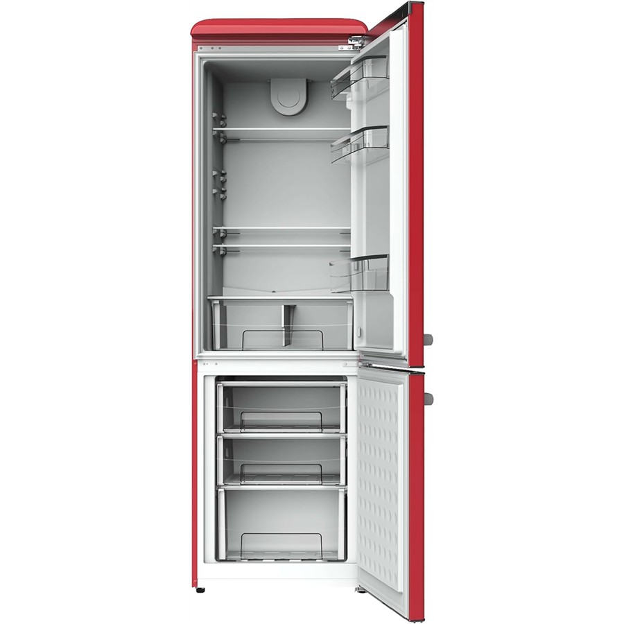 additioanl image for  Cecotec Retro Combi Fridge Red 300L 