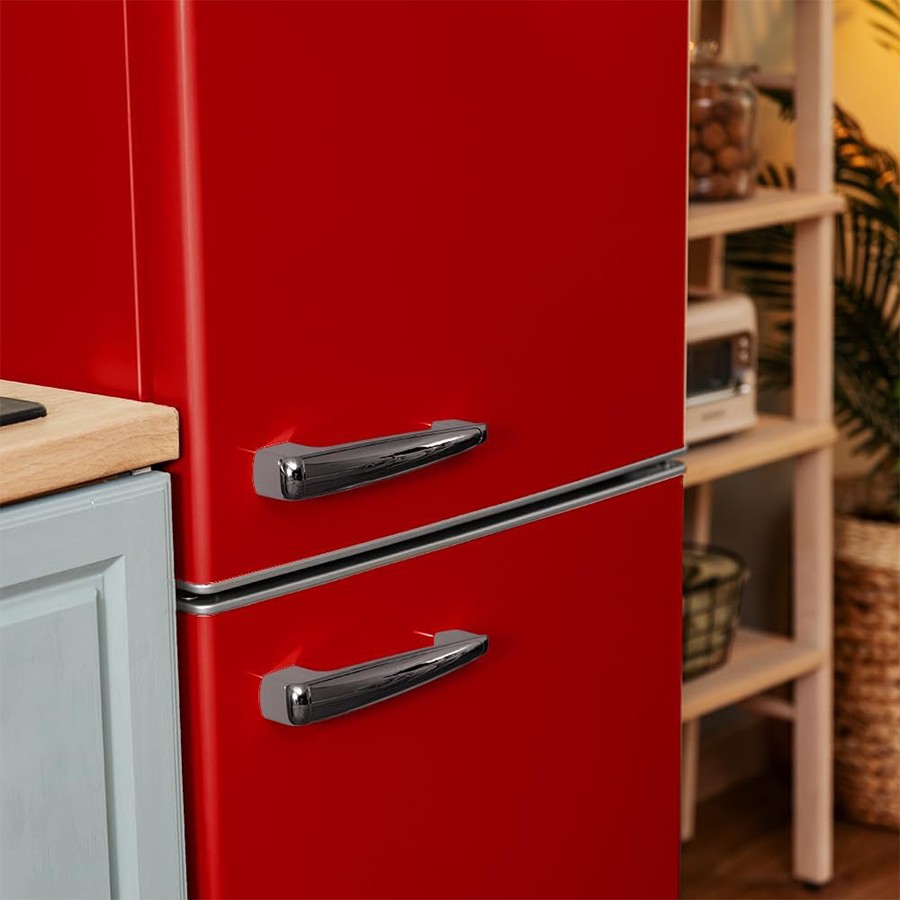 additioanl image for  Cecotec Retro Combi Fridge Red 300L 