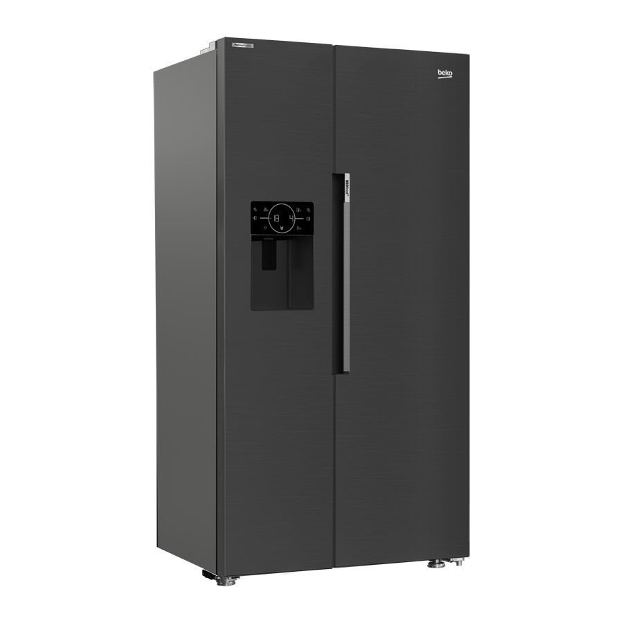 additioanl image for  Beko American Style SideBySide Dark Inox 
