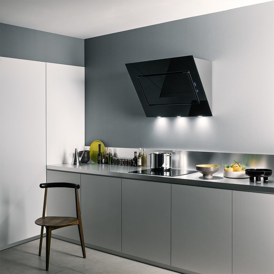 additioanl image for  Falmec Hood Wall Mounted Black 90 cm 
