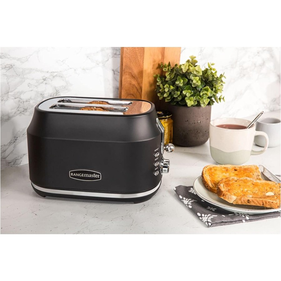 additioanl image for  Rangemaster Classic 2 Slice Blk Toaster 