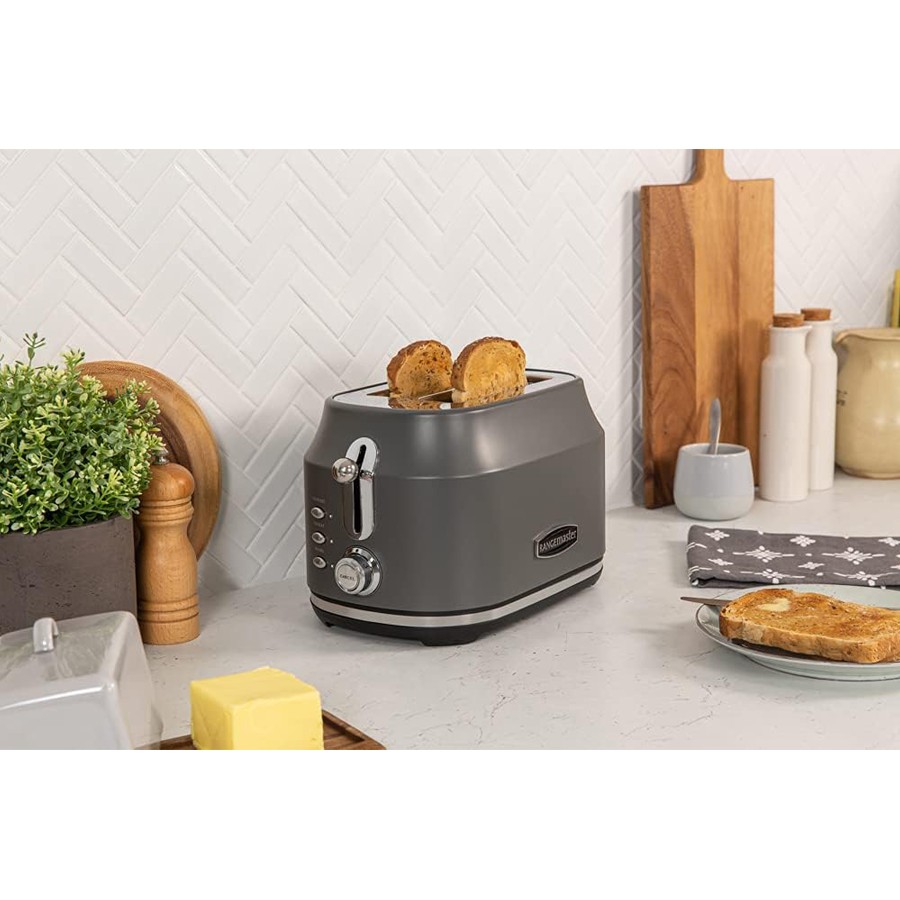 additioanl image for  Rangemaster Classic 2 Slice Grey Toaster 