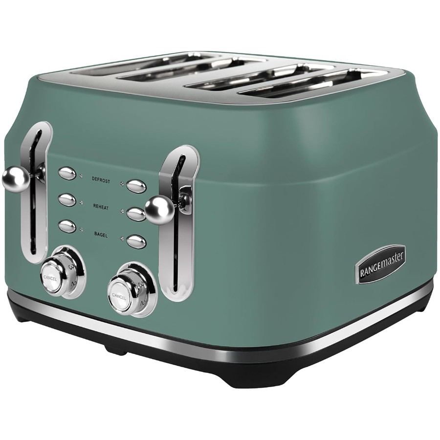 additioanl image for  Rangemaster Classic 4 Slice Miner. Green 