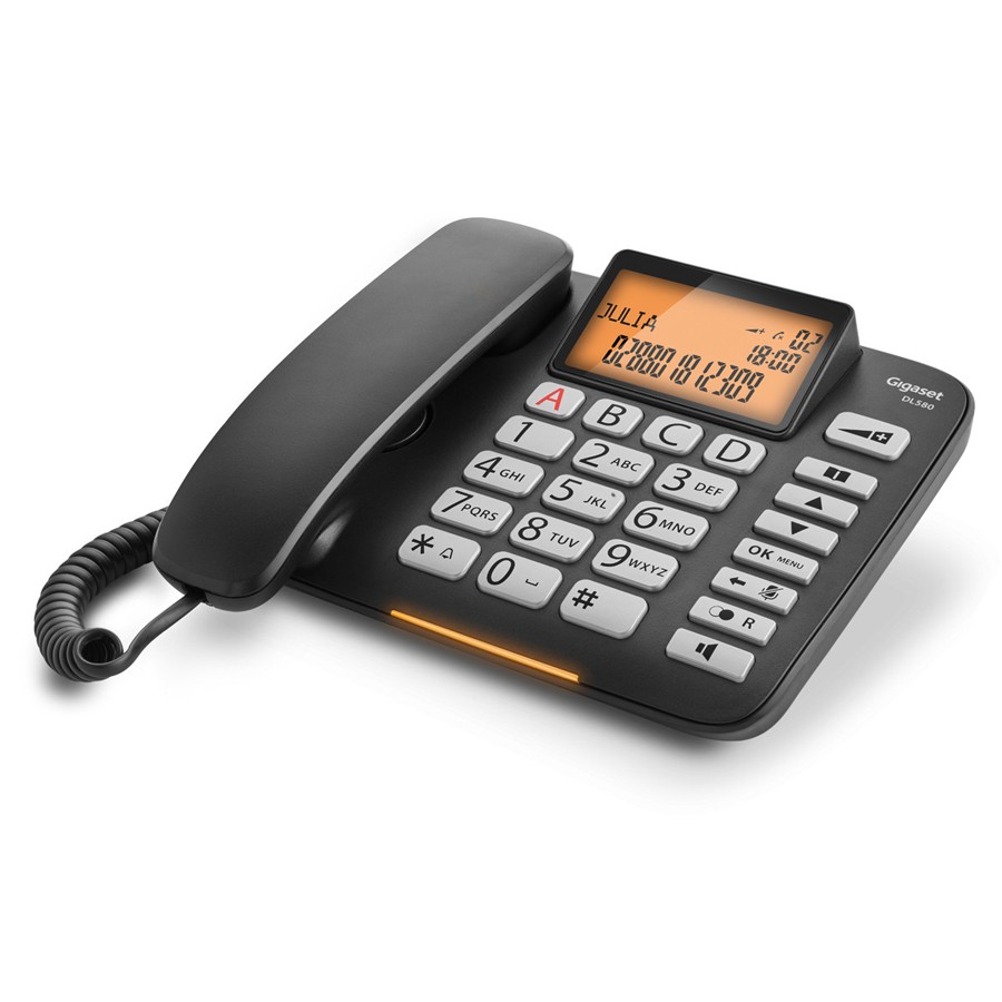 additioanl image for  Gigaset Telephone Corded Black 