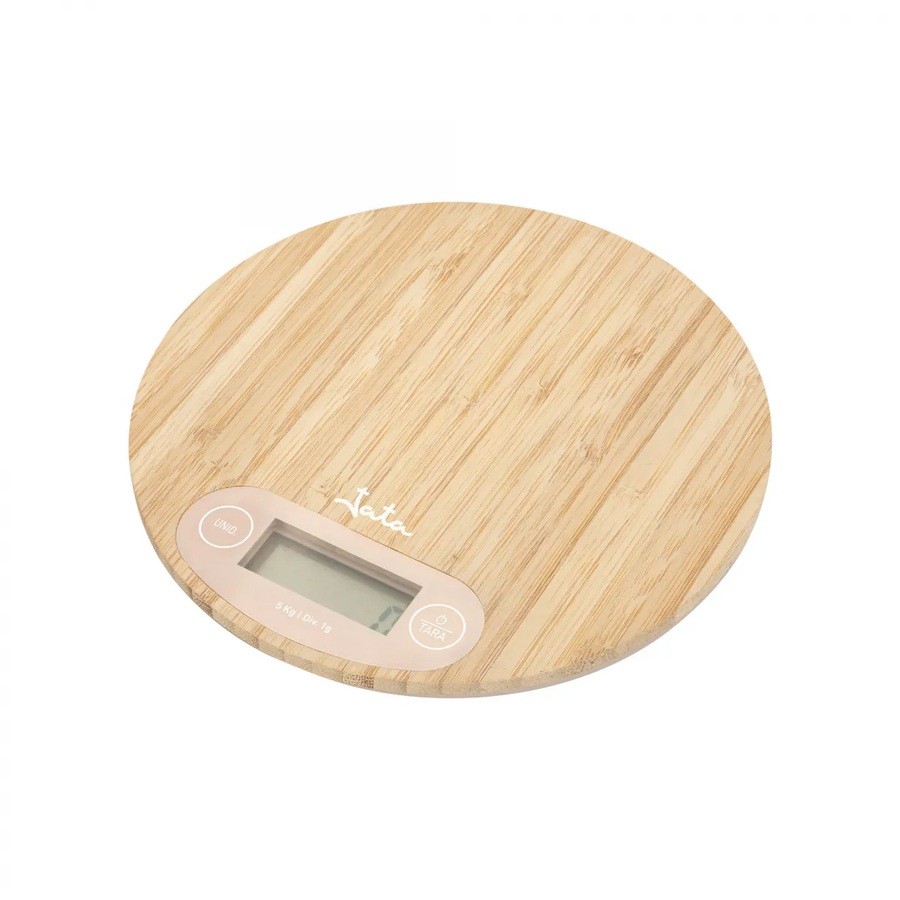 additioanl image for  Jata Bamboo Round Kitchen Scale 
