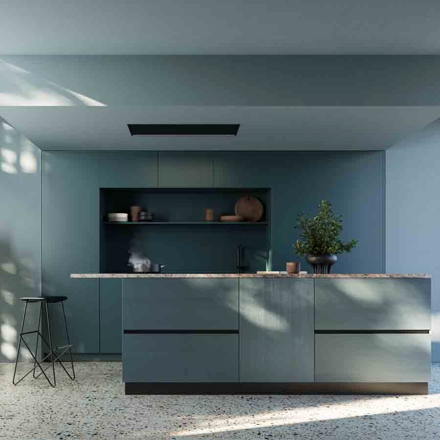 additioanl image for  Falmec Mirage Ceiling Hood Black 100 cm 