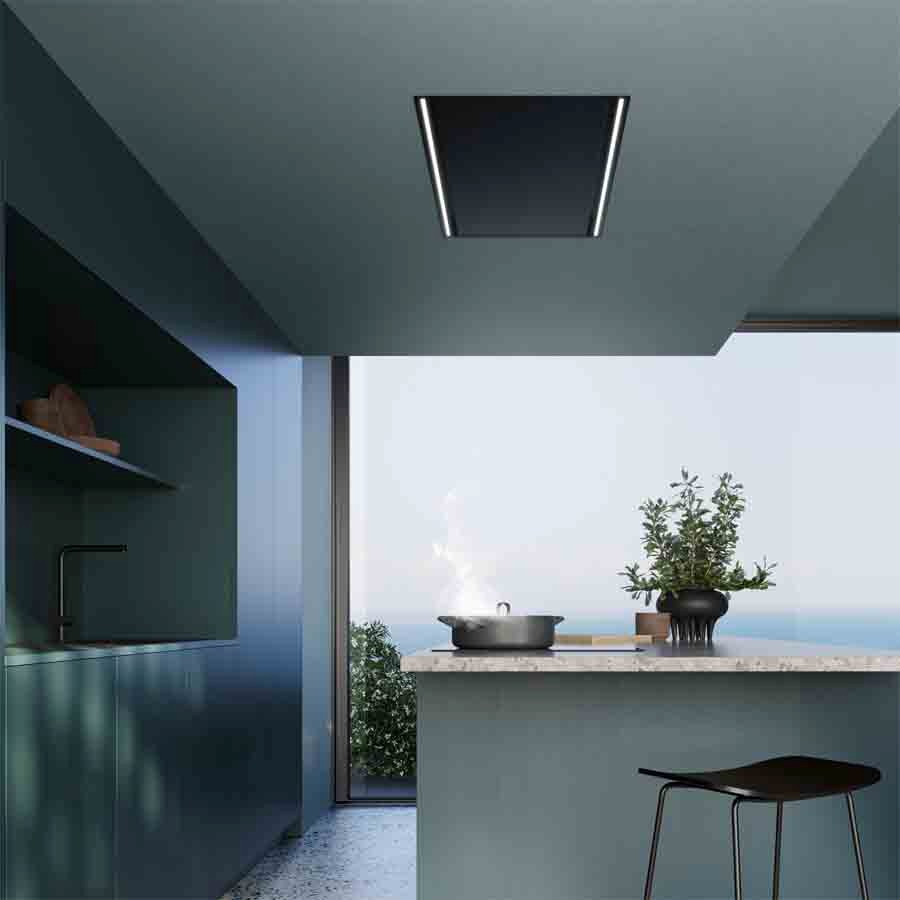 additioanl image for  Falmec Mirage Ceiling Hood Black 100 cm 
