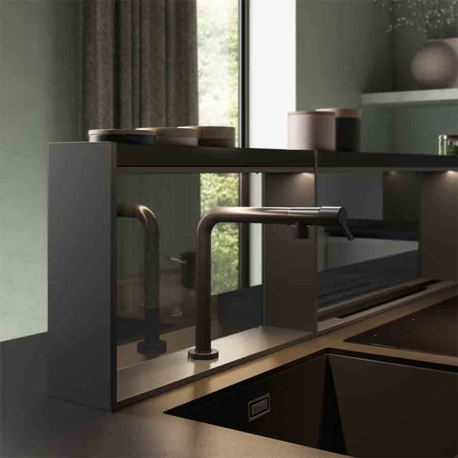 additioanl image for  Falmec Brooklyn Module Acc. Black 60 cm 