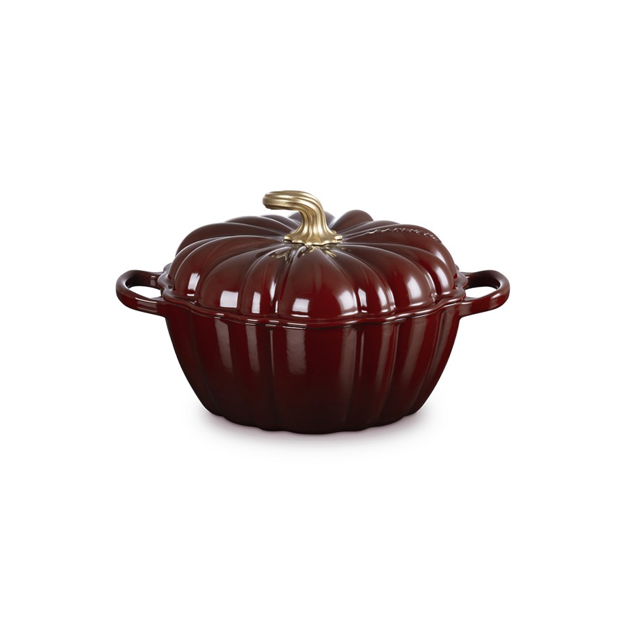 additioanl image for  Le Creuset Pumpkin Cast Iron Garnet 24cm 