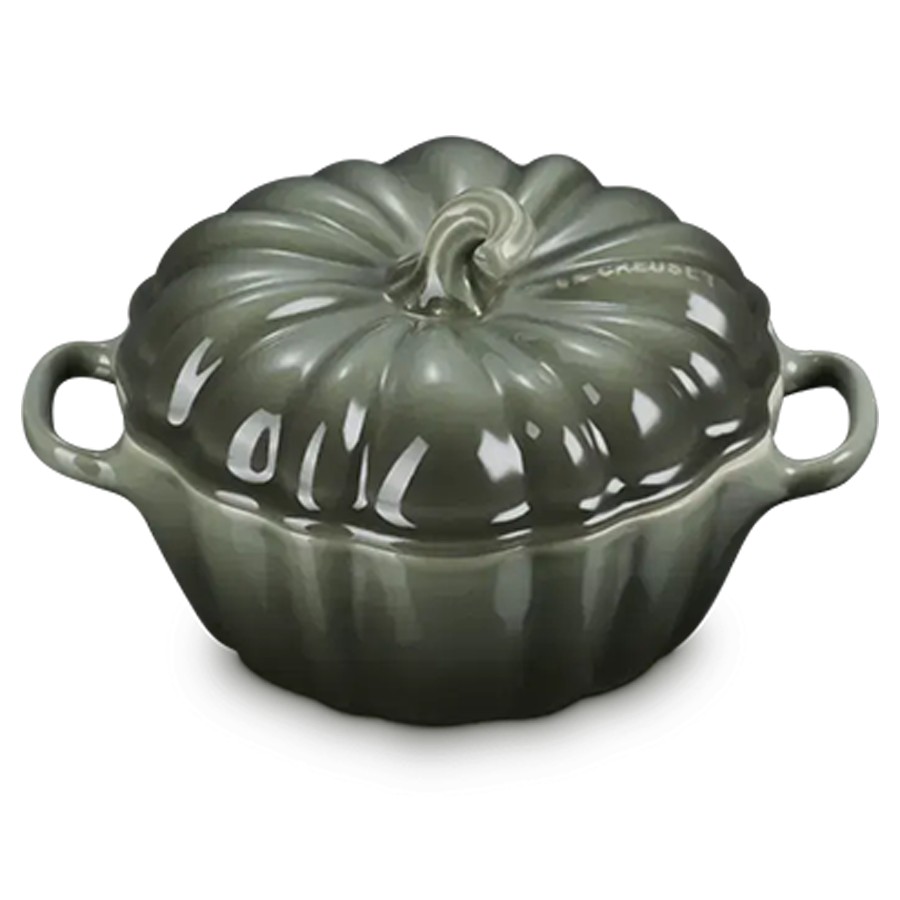 additioanl image for  Le Creuset Pumpkin Cocotte Thyme 350 ml 