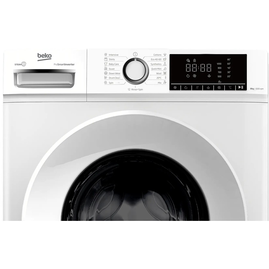 additioanl image for  Beko 8Kg Washing Machine 1200 rpm White 