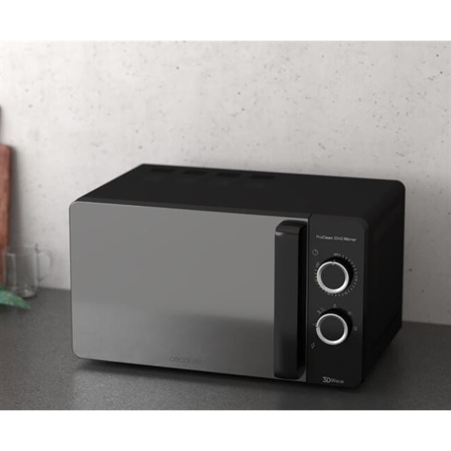 additioanl image for  Cecotec Microwave Proclean Black Mirror 