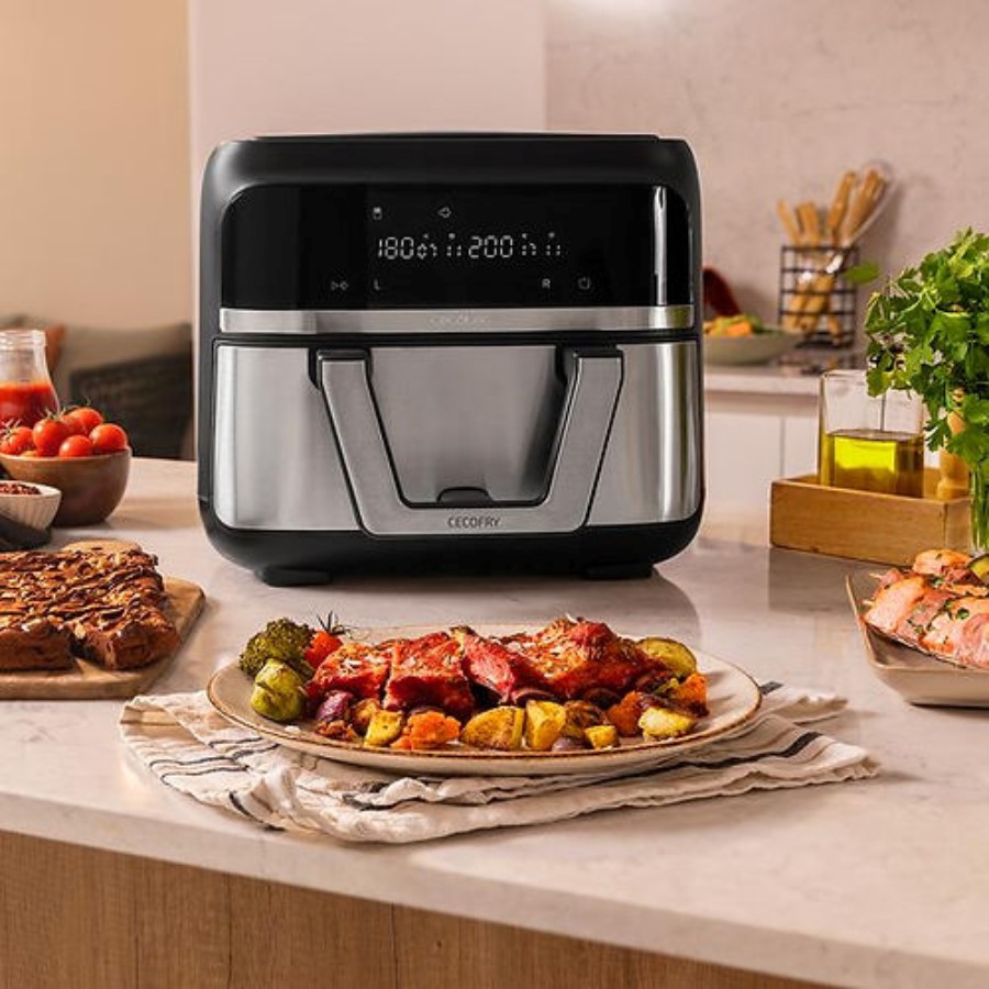 additioanl image for  Cecotec Airfryer Dual Black & Silver 