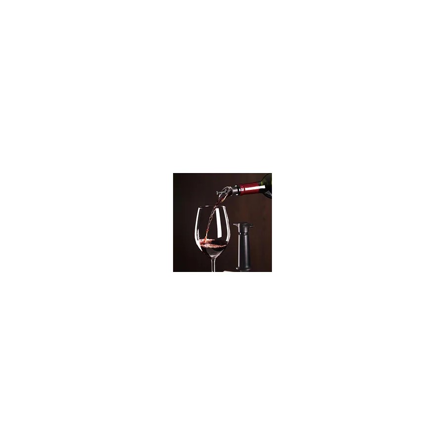 additioanl image for  Vacuvin Wine Server & Stopper Black 