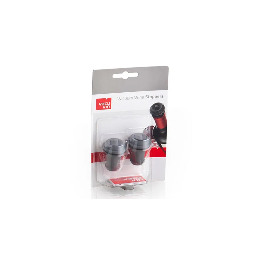 additioanl image for  Vacuvin Wine Stoppers Black Set of 2 