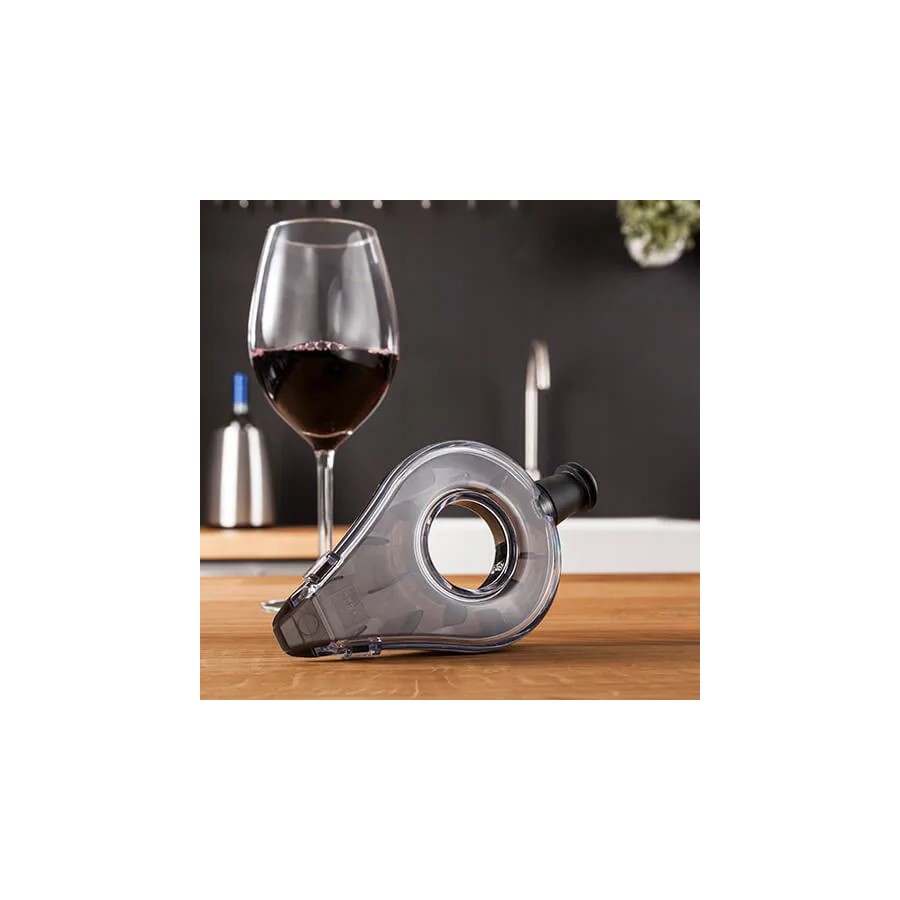 additioanl image for  Vacuvin Wine Aerator Grey Box 
