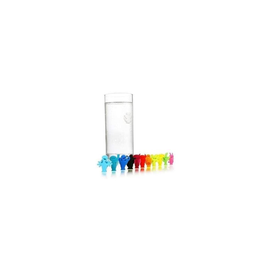 additioanl image for  Vacuvin Glass Markers Christmas Crowd 