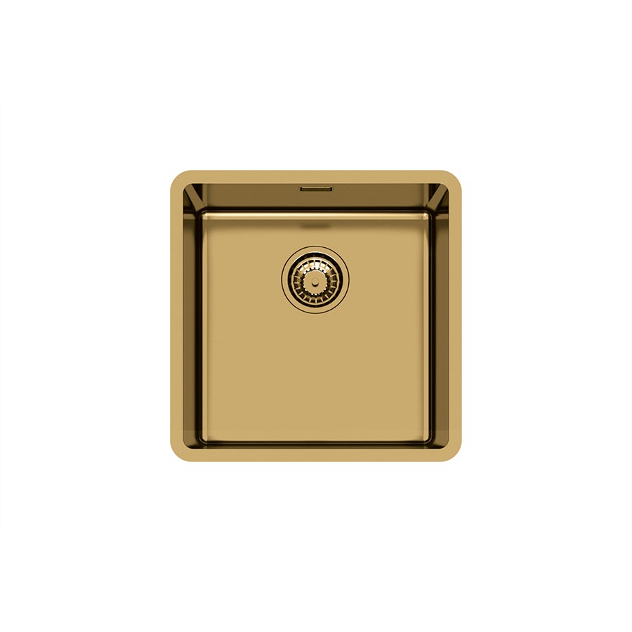 additioanl image for  Foster Sink Vintage Gold UM St/St 40x40 