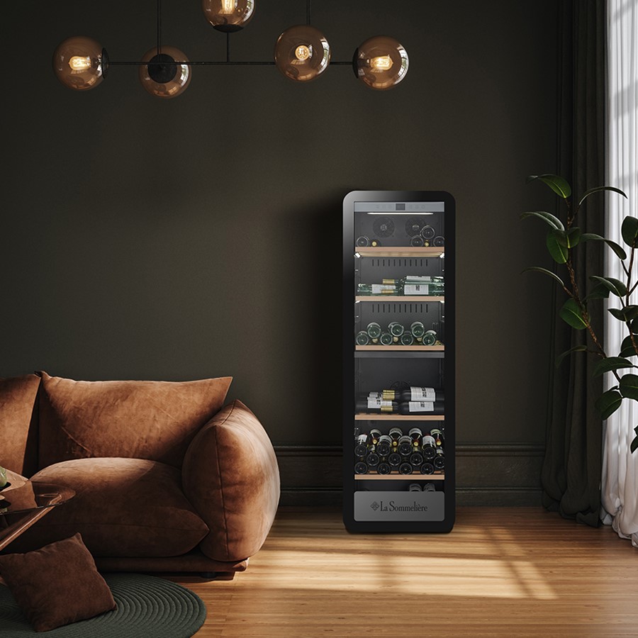 additioanl image for  Sommeliere Wine Cooler 181 Bottles Blk 