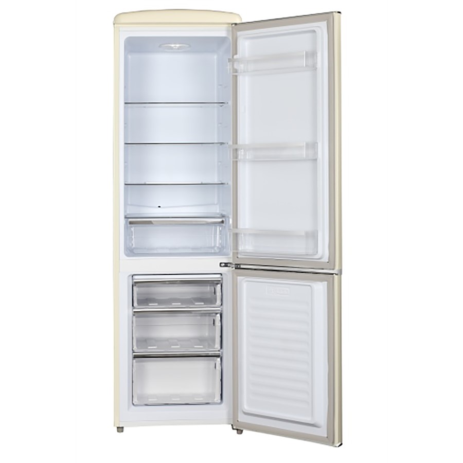 additioanl image for  FrigeluX Fridge Freezer Cream 183x53 cm 