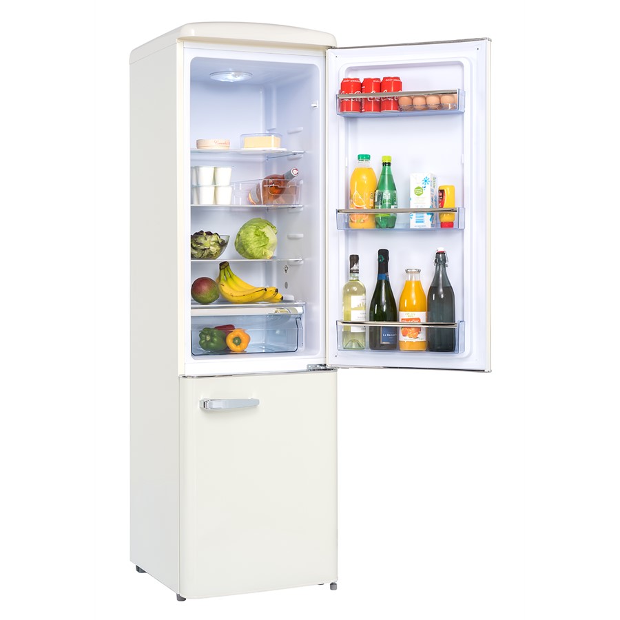additioanl image for  FrigeluX Fridge Freezer Cream 183x53 cm 