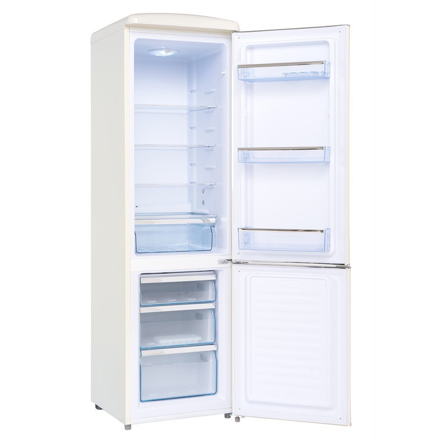 additioanl image for  FrigeluX Fridge Freezer Cream 183x53 cm 