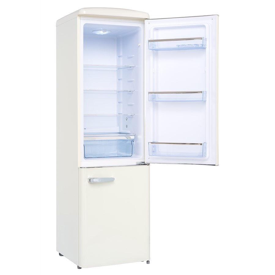 additioanl image for  FrigeluX Fridge Freezer Cream 183x53 cm 