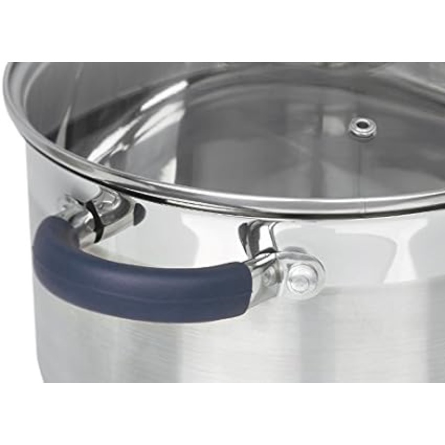 additioanl image for  Jata 4 Pan S/Steel Set With Glass Lids 